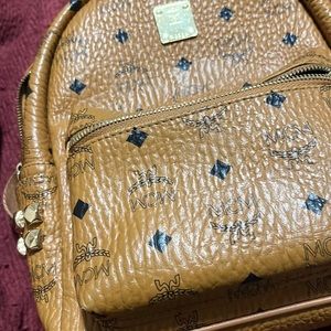 Mcm bag gold